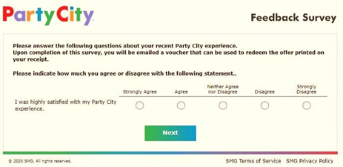 PartyCityFeedback-Survey-Questions
